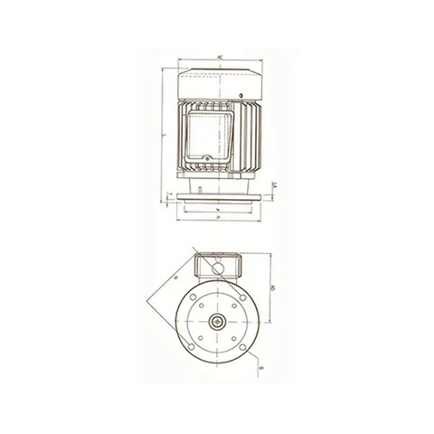 立式油压专用马达(加长型)HSL
